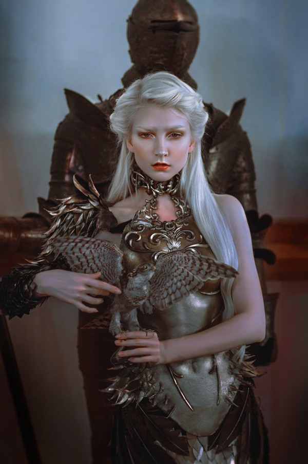 lillianliu镜头下冷艳女王般的魔法肖像