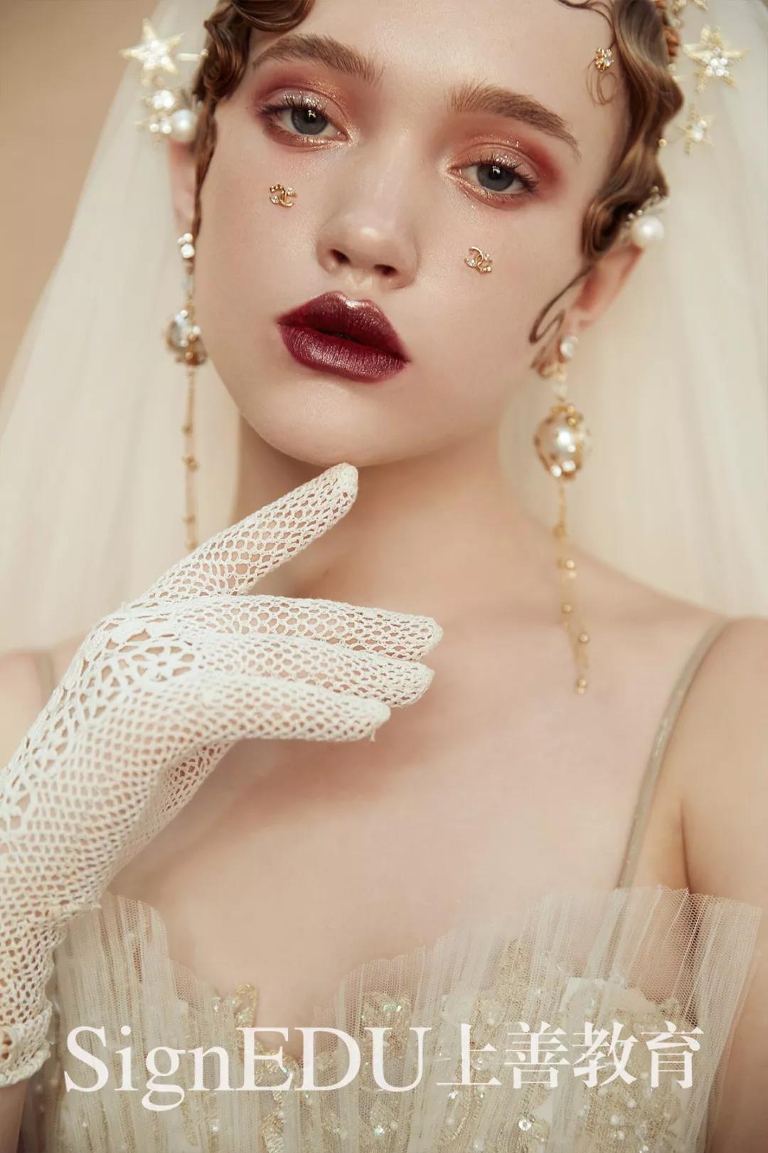 新娘造型 ｜欧美轻奢轻复古妆容，柔媚细腻与极致奢华的碰撞